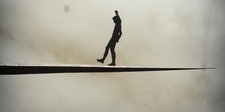 Equilíbrio na corda bamba