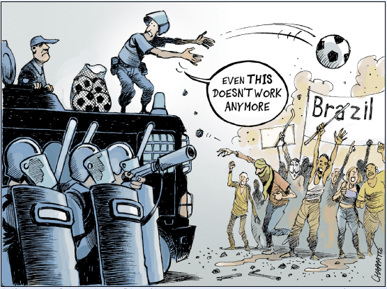 Nem mesmo isto funciona mais! by Patrick Chappatte, cartunista suíço