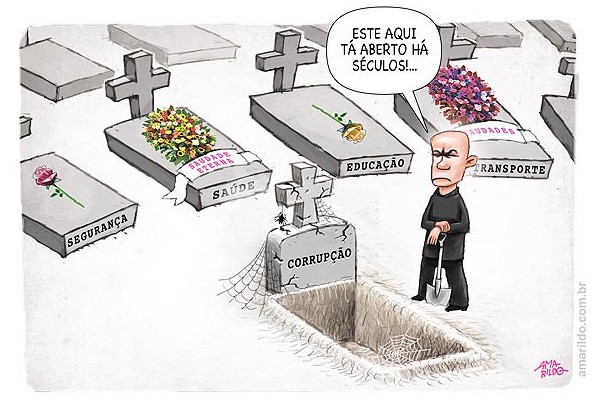 Dia de Finados by Amarildo Lima, desenhista capixaba