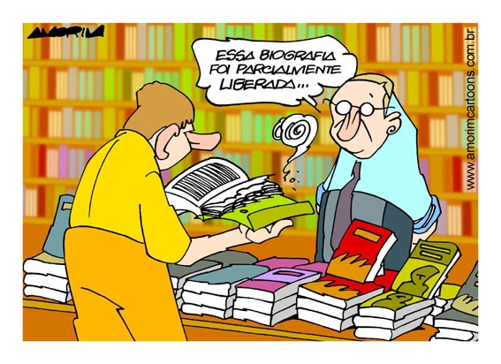 Leitores infantilizados by Amorim, desenhista carioca