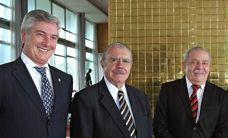 Os líderes da esquerda brasileira Crédito: Ricardo Stuckert