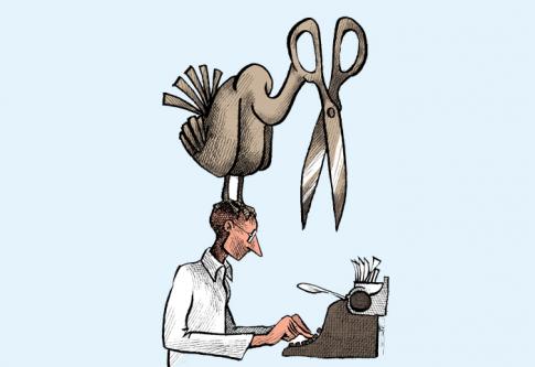 A autocensura vista por Kianoush, desenhista iraniano