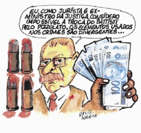 Tarso Genro, governador do RS by Marco Aurélio, desenhista gaúcho