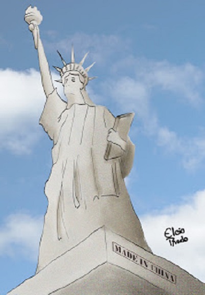 Made in China by Élcio Prado, desenhista paulista