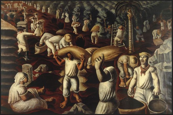 Colhedores de Café, 1935 by Candido Portinari, artista paulista