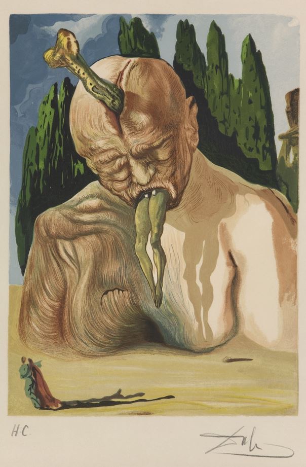 Inferno de Dante by Salvador Dalí (1904-1989), Marquês de Dalí de Púbol