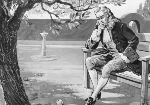 Isaac Newton e a maçã