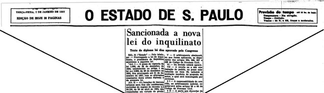 Lei do Inquilinato – versão 29 dez° 1956