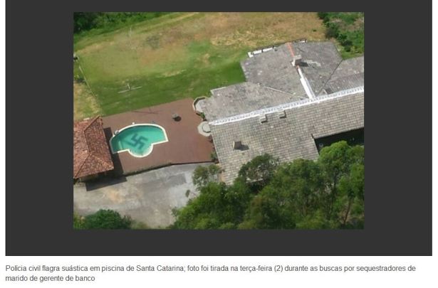 Foto divulgada pela Polícia Civil de Santa Catarina