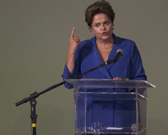 Dilma indignada