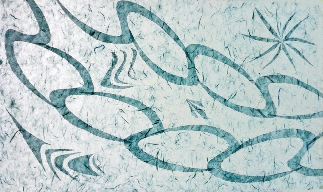 Águas profundas by Cláudio Mauro Machado, artista gaúcho