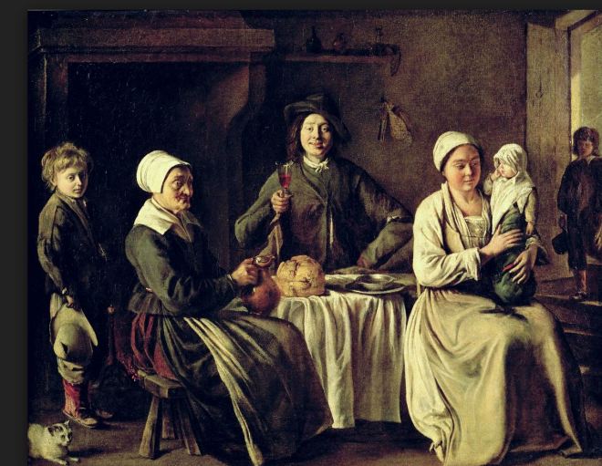 by Louis Le Nain (1593-1648), pintor francês