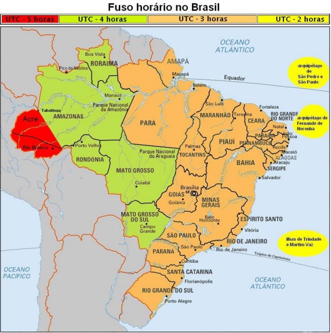 Fusos horarios 3