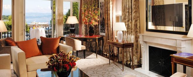 Suite do Hotel Baur au Lac, Zurique