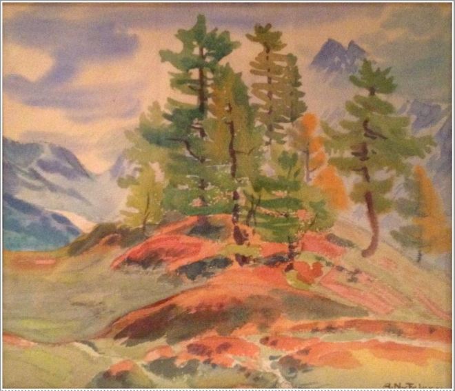 by Albert Nyfeler (1883-1969), artista suíço