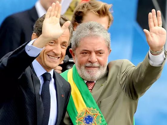 Lula e Sarkozy