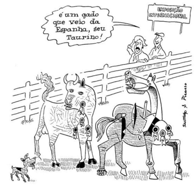 by Neltair Rebés "Santiago" Abreu (1950-) desenhista gaúcho