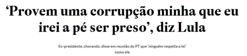 Chamada do Estadão, 15 set° 2016