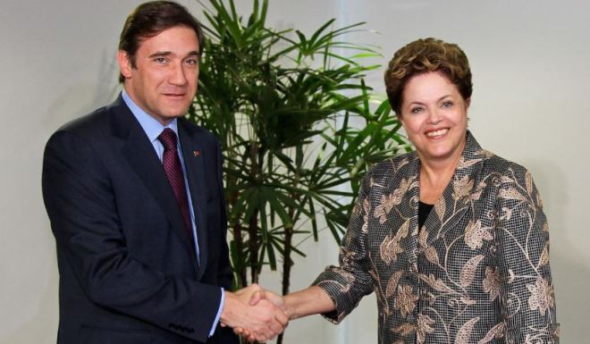 Pedro Passos Coelho e Dilma